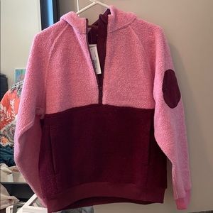 Outdoor Voices Megafleece Half-zip NWT